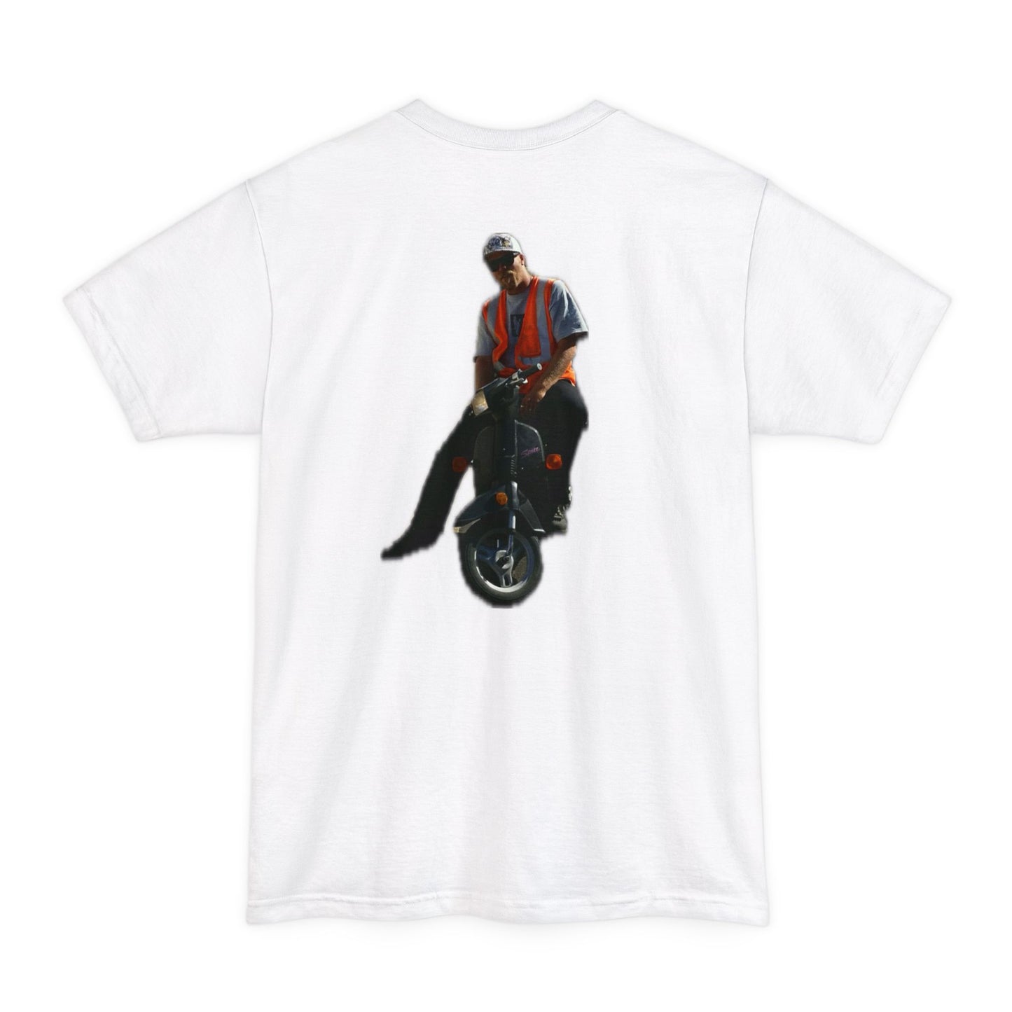 Moped Guy Unisex Tee - Tall Sizes